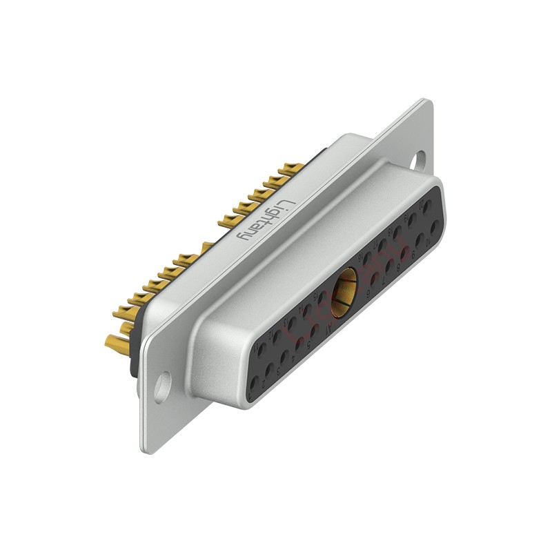 21W1母短體焊線/光孔/大電流20A