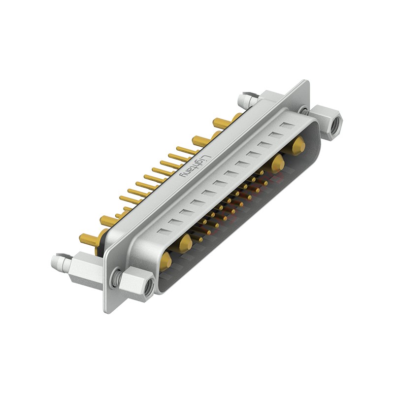 21W4公PCB直插板/鉚魚(yú)叉7.0/大電流10A