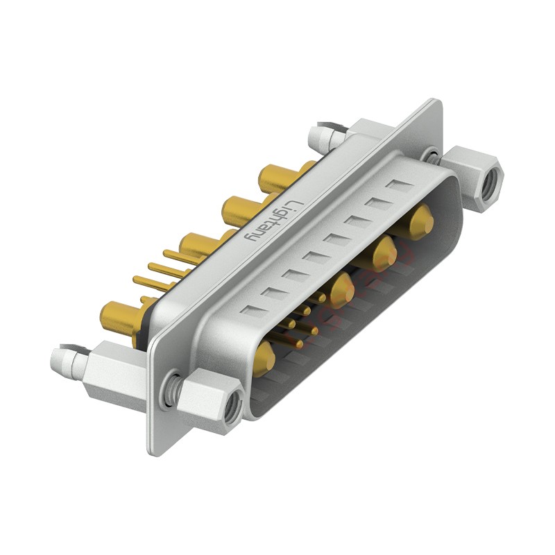 9W4公PCB直插板/鉚魚(yú)叉7.0/大電流20A