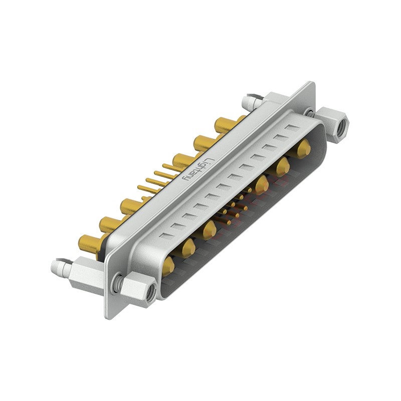 13W6A公PCB直插板/鉚魚叉7.0/大電流20A