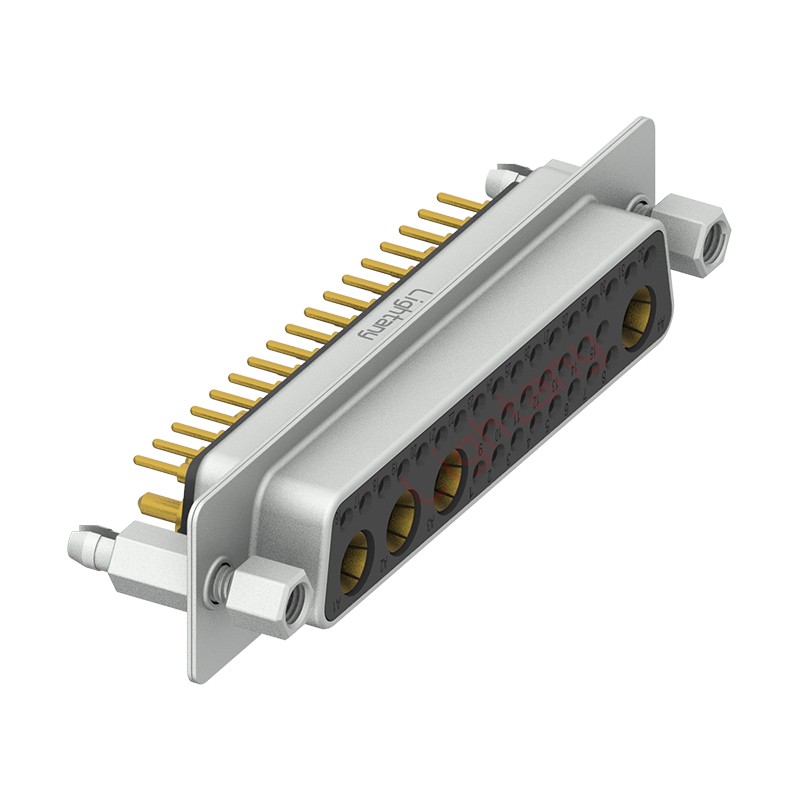 36W4母PCB直插板/鉚魚(yú)叉7.0/大電流10A