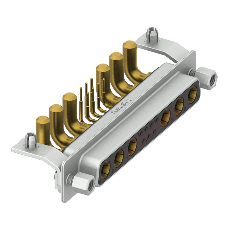 13W6A母PCB彎插板/鉚支架10.8/大電流40A