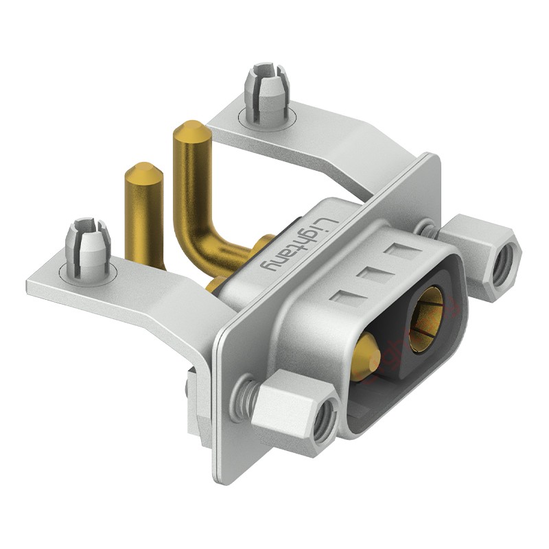 2V2公PCB彎插板/鉚支架11.6/大電流20A