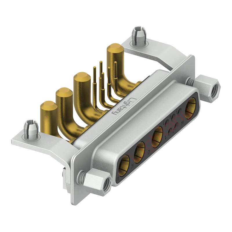 9W4母PCB彎插板/鉚支架11.6/大電流40A