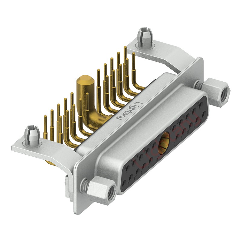 21W1母PCB彎插板/鉚支架11.6/大電流40A