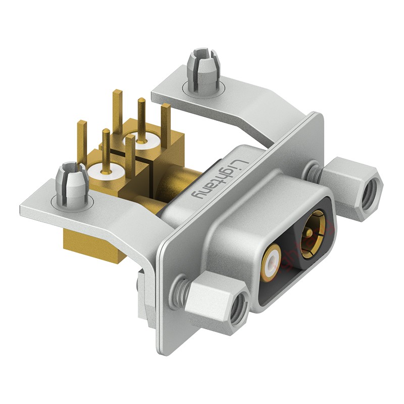 2V2母PCB彎插板/鉚支架10.8/射頻同軸75歐姆