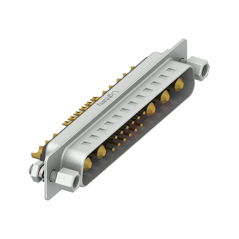 17W5公短體焊線/配螺絲螺母/大電流30A