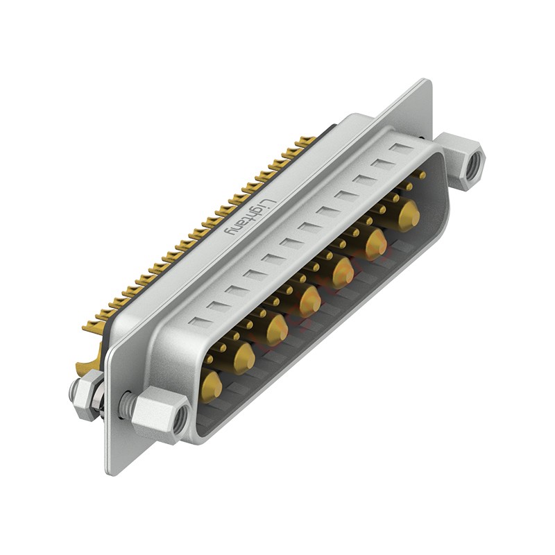 24W7公短體焊線/配螺絲螺母/大電流40A