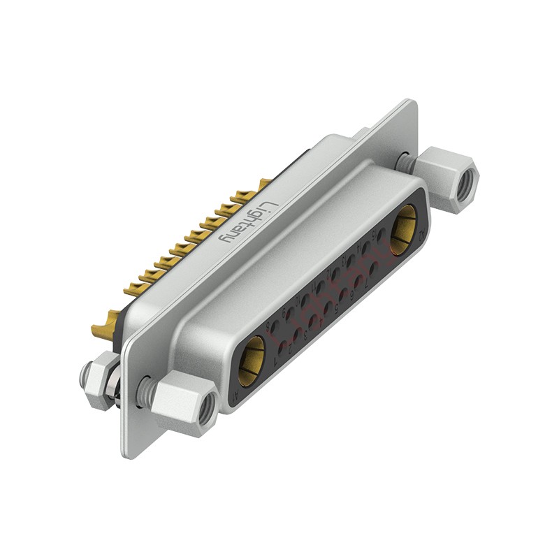 17W2母短體焊線/配螺絲螺母/大電流20A