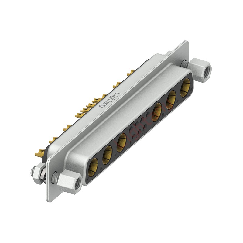 13W6A母短體焊線/配螺絲螺母/大電流10A