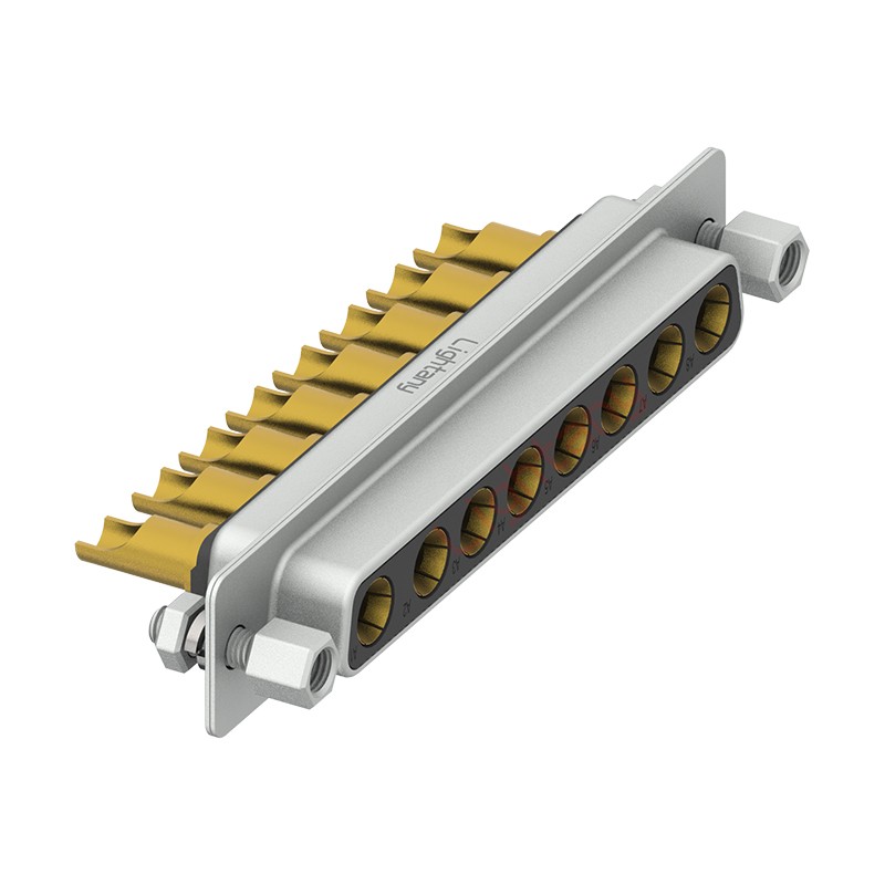 8W8母長體焊線/配螺絲螺母/大電流30A