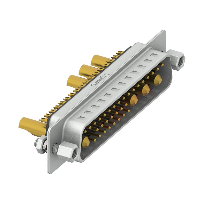 36W4公長體焊線/配螺絲螺母/大電流30A