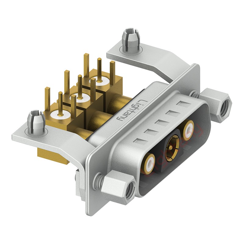 3V3公PCB彎插板/鉚支架11.6/射頻同軸75歐姆