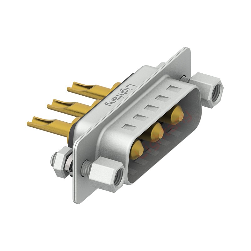 3W3公長體焊線/配螺絲螺母/大電流10A