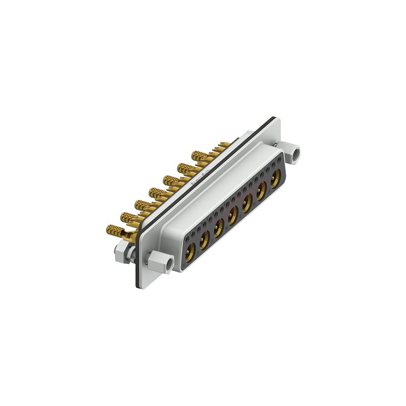 24W7母焊線式/鎖螺絲螺母+防水墊片/射頻同軸50歐姆