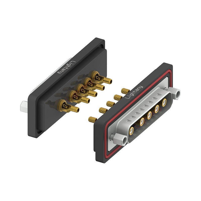 防水5W5公焊線式/鎖螺絲/射頻同軸50歐姆