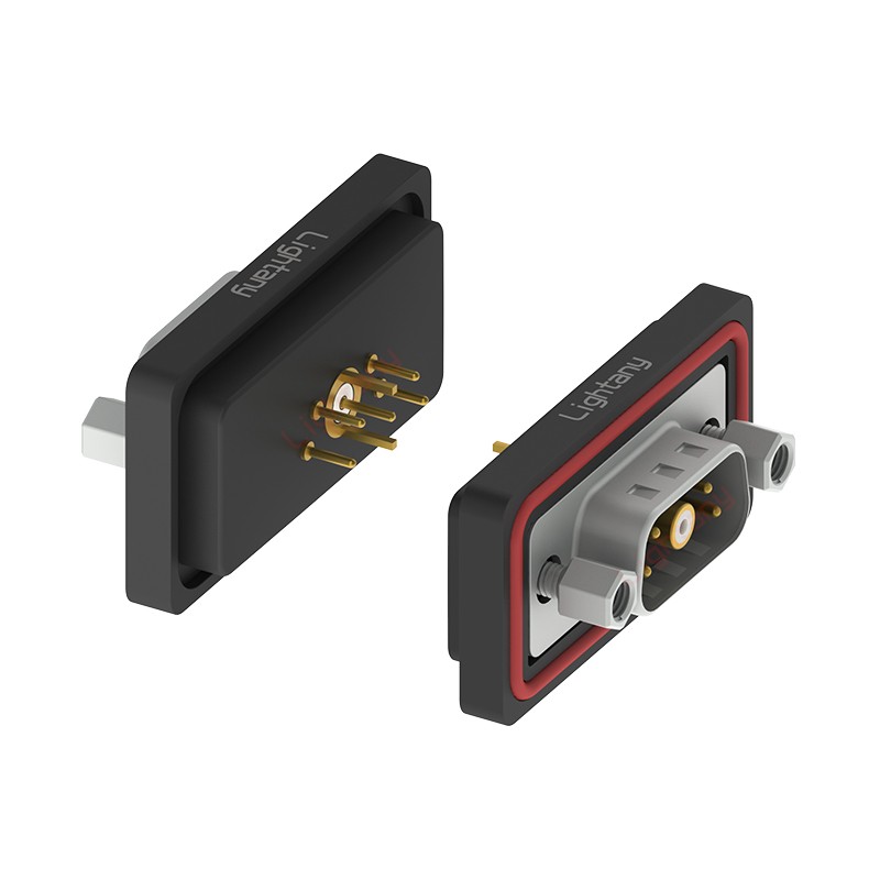 防水5W1公直插板/鎖螺絲/射頻同軸50歐姆