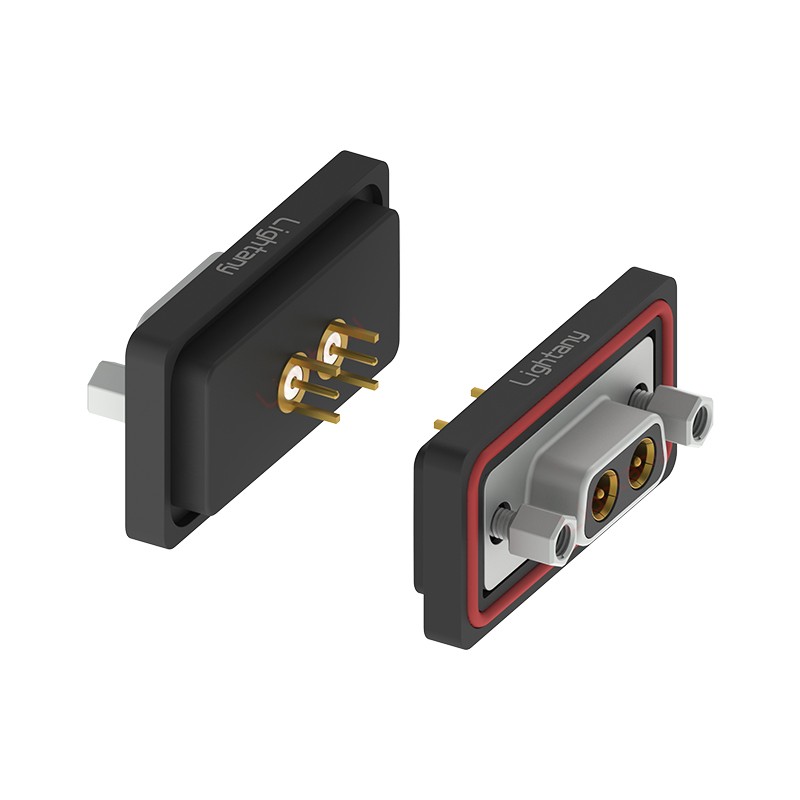 防水2W2母直插板/鎖螺絲/射頻同軸50歐姆