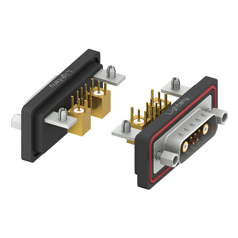 防水7W2公彎插板/鉚支架/鎖螺絲/射頻同軸50歐姆