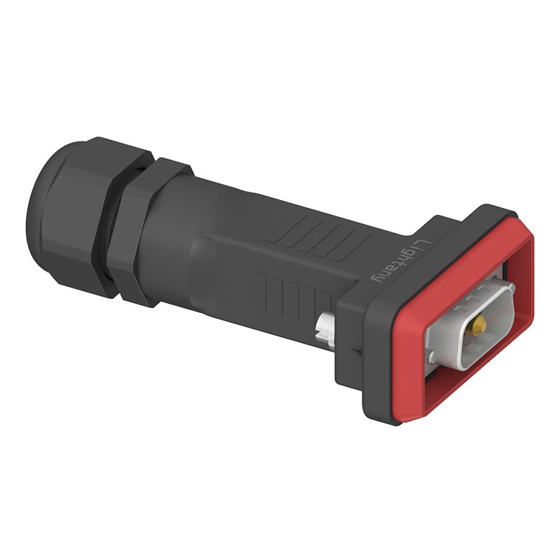 1W1公頭焊線+防水接頭/線徑10~16mm/大電流40A