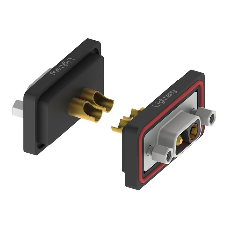 防水2V2母焊線式/鎖螺絲/大電流40A