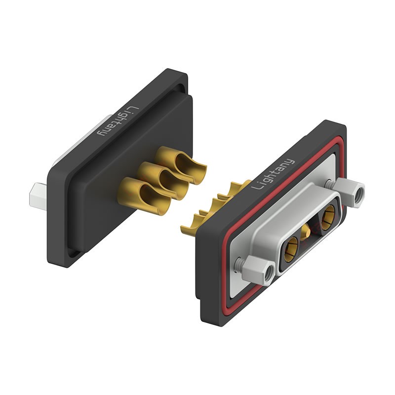 防水3V3母焊線式/鎖螺絲/大電流40A