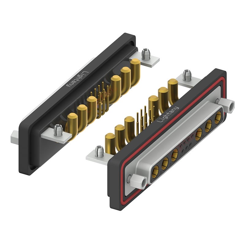 防水13W6A母彎插板/鉚支架/鎖螺絲/大電流40A