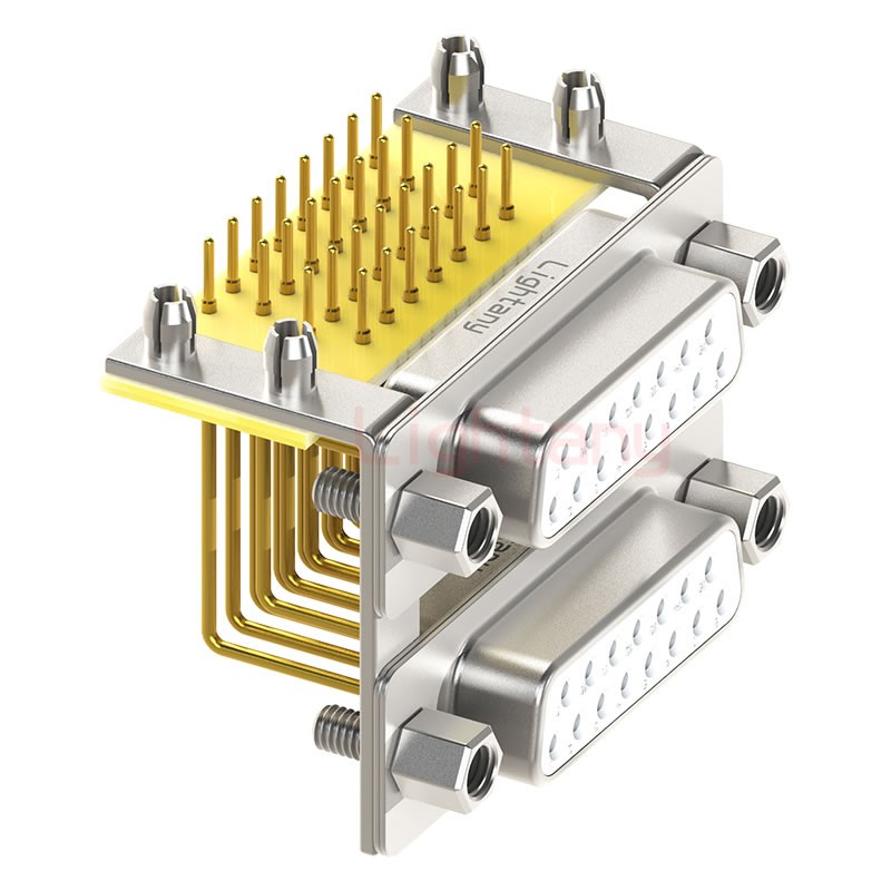 DR15 母對母 間距15.88車針雙胞胎 D-SUB連接器
