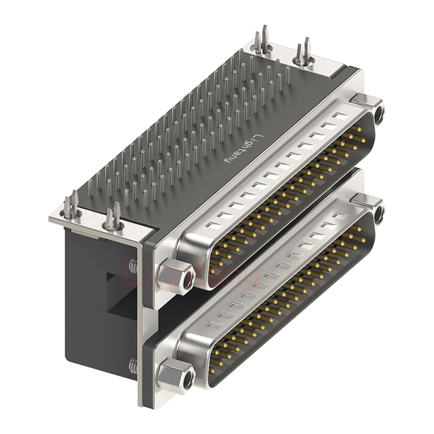 DR37公對(duì)公 間距19.05 雙胞胎沖針 D-SUB連接器