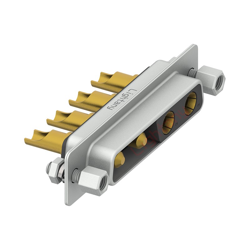 4V4母長體焊線/配螺絲螺母/大電流30A