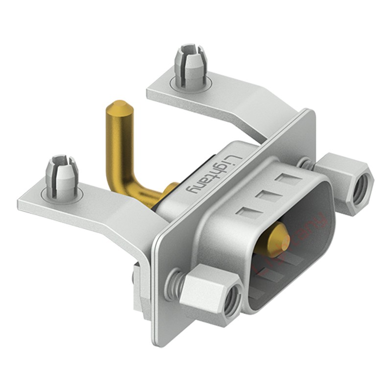 1W1公PCB彎插板/鉚支架11.6/大電流20A