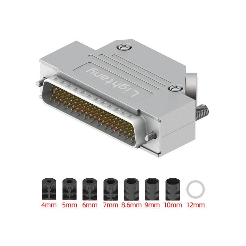 HDB78公焊線+金屬外殼1746斜出線4~12mm