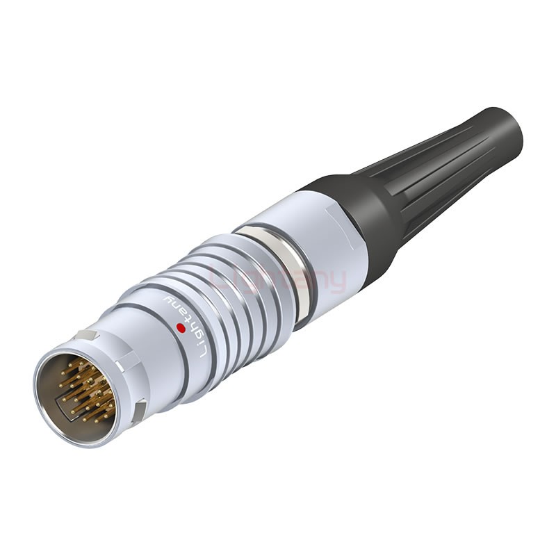 FGG.3B.020.CLAD62Z帶護(hù)套直式插頭