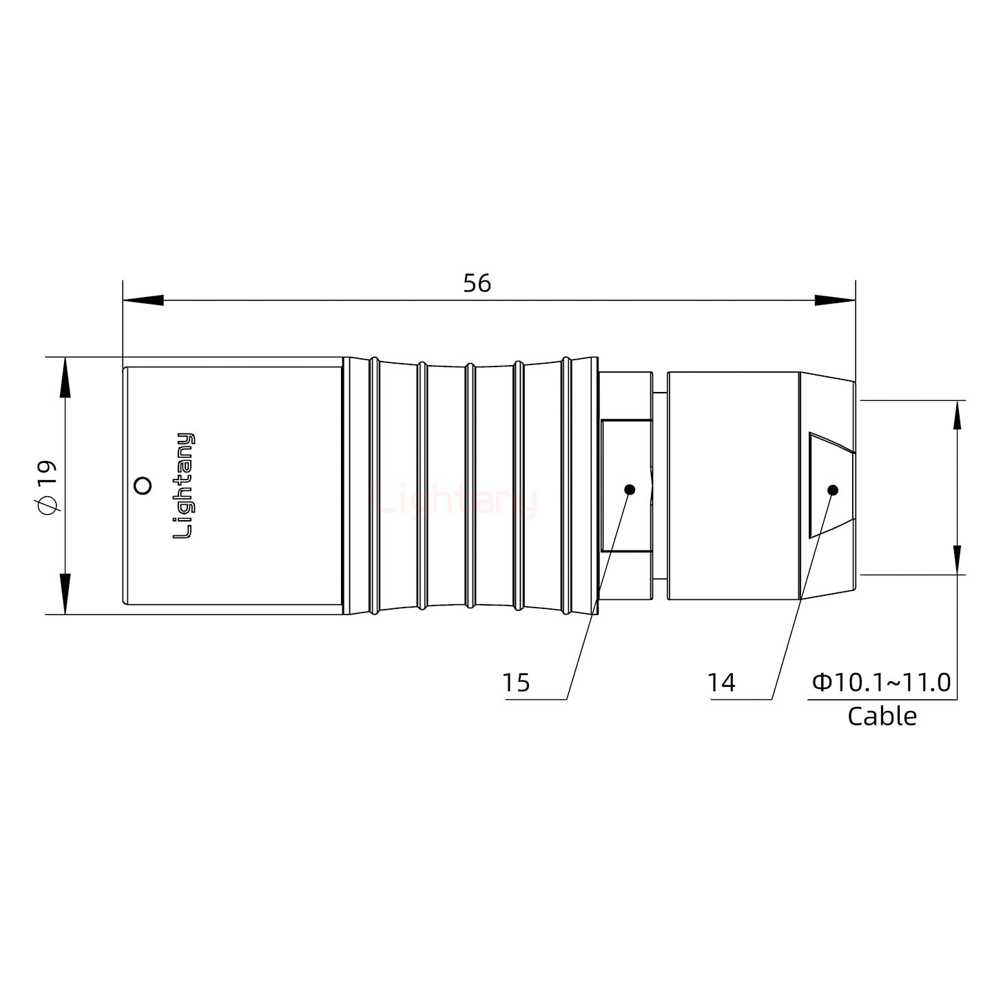 PHG.3B.018.CLLD11浮動(dòng)插座