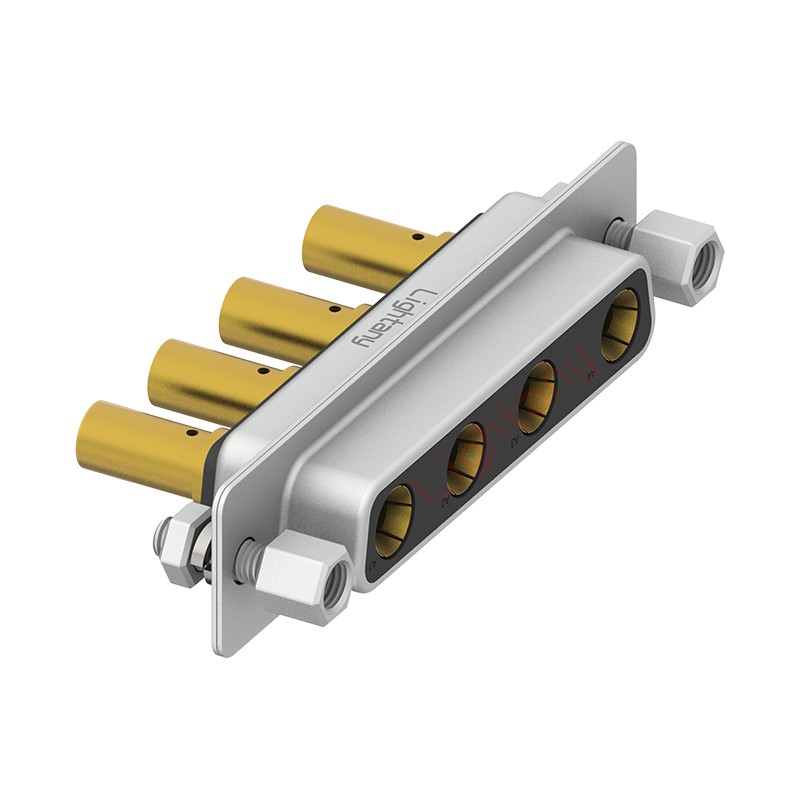 4W4母壓線式/配螺絲螺母/大電流30A