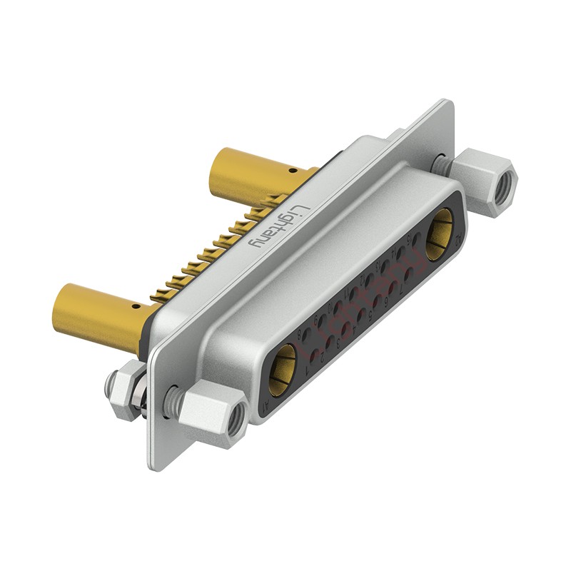 17W2母壓線式/配螺絲螺母/大電流30A