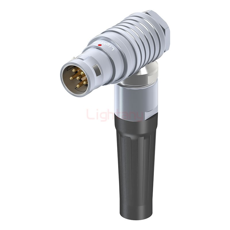 FHG.2B.006.CLAD92Z推拉自鎖帶護(hù)套彎式插頭