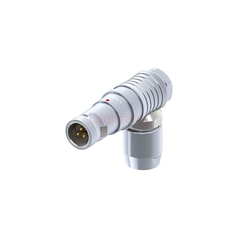 FHG.00.003.CLAD35推拉自鎖彎式插頭