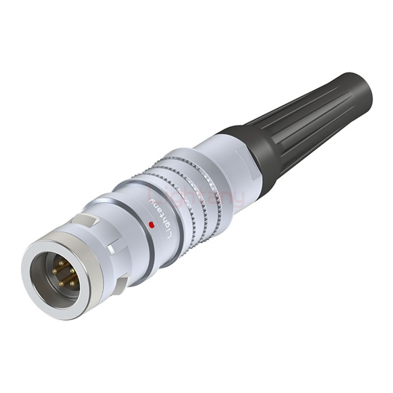 FGG.0K.005.CLAC40Z推拉自鎖帶護套直式插頭