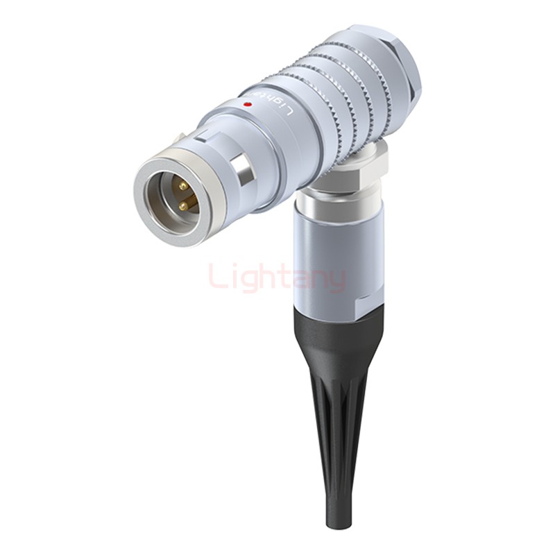 FHG.1K.002.CLAC25Z推拉自鎖帶護套彎式插頭