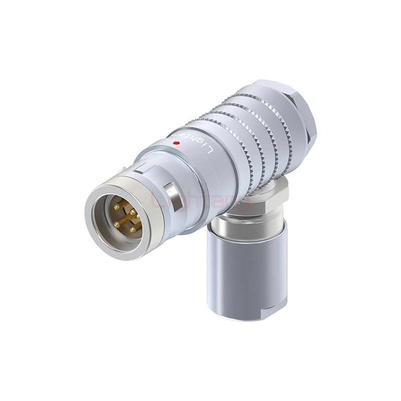 FHG.2K.004.CLAC85推拉自鎖彎式插頭