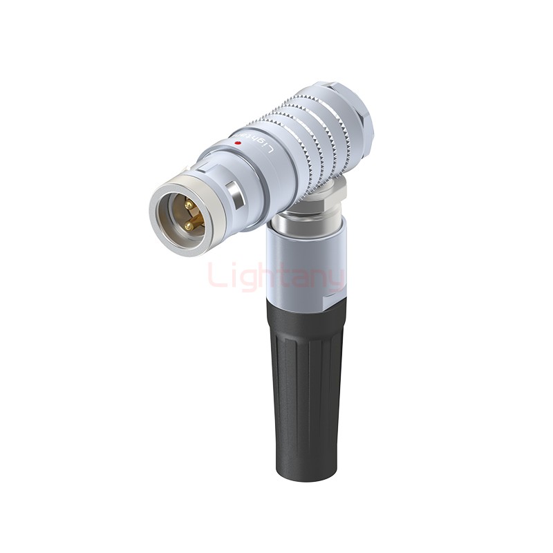 FHG.2K.002.CLAK11Z推拉自鎖帶護(hù)套彎式插頭