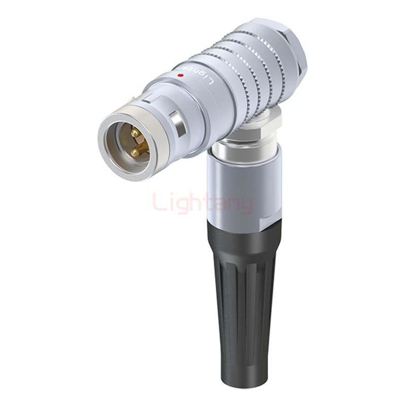 FHG.2K.002.CLAC85Z推拉自鎖帶護(hù)套彎式插頭