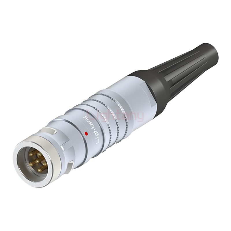 FGG.2K.006.CLAC60Z推拉自鎖帶護套直式插頭