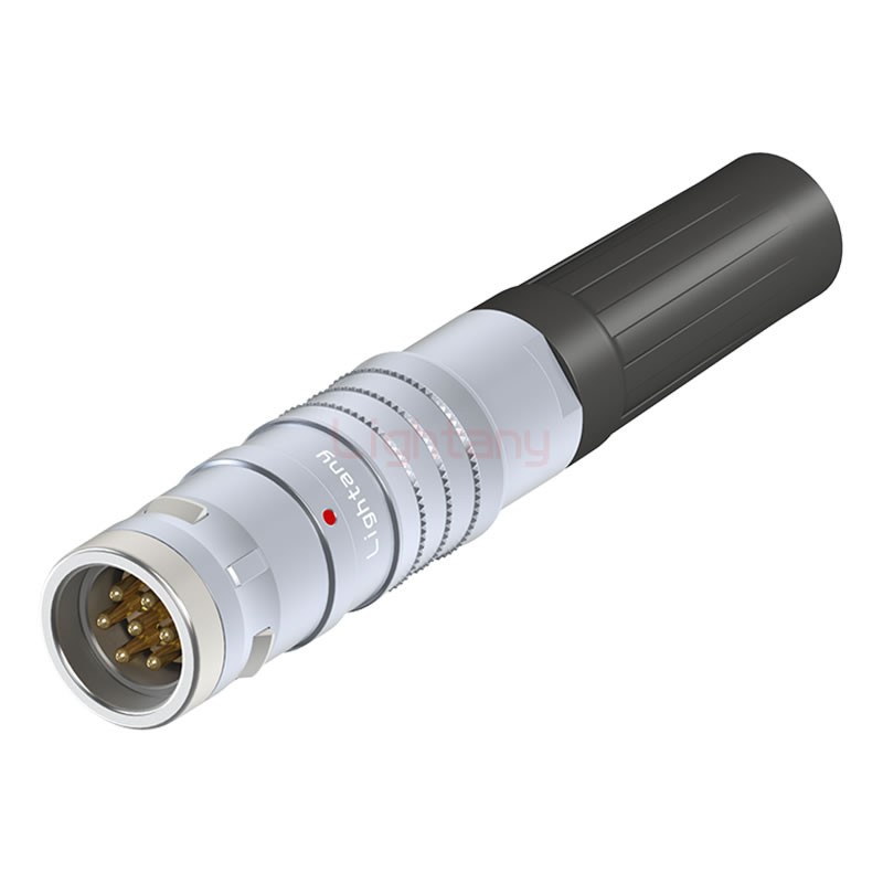 FGG.3K.007.CLAK15Z推拉自鎖帶護套直式插頭