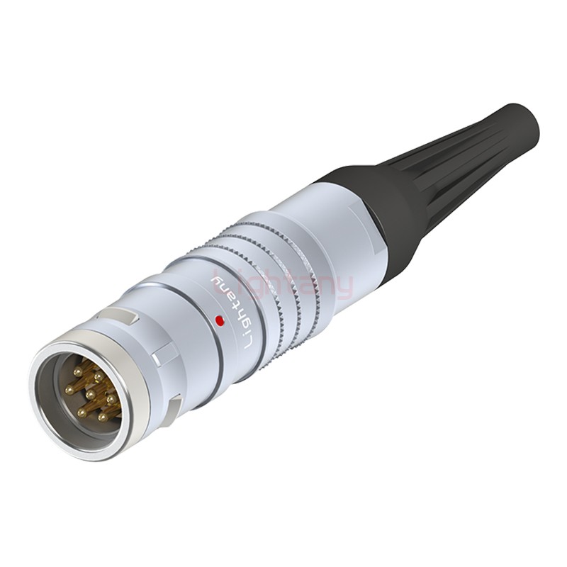 FGG.3K.007.CLAC50Z推拉自鎖帶護套直式插頭