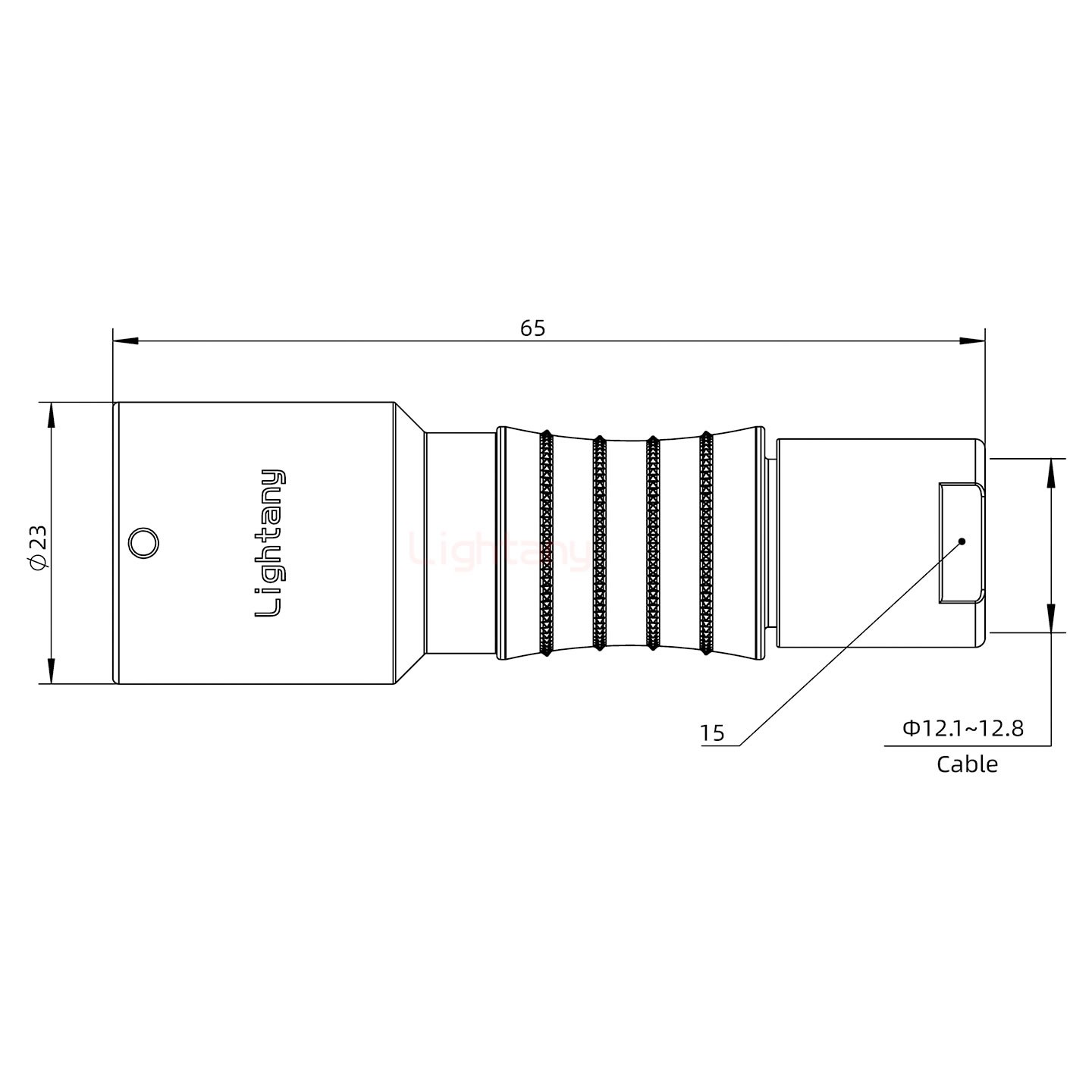 PHG.3K.012.CLLK12推拉自鎖浮動插座